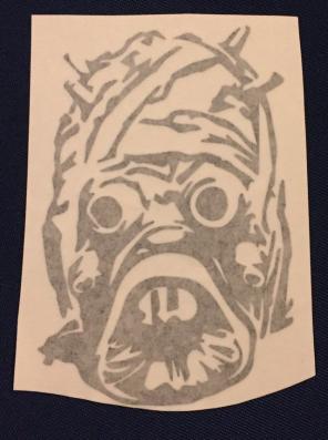 Star Wars Sand People Vinyl Decal