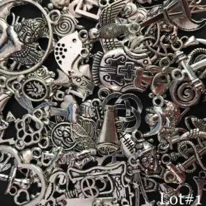 Beautiful Mixed Silver Pendants lot #1