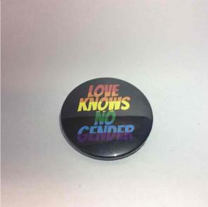 Button - love know no gender