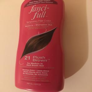 Plush Brown Temporary Hair Color