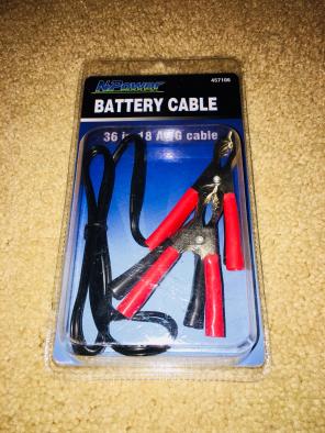 Battery Cables 36 Inches NEW Unopened