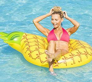 Giant Durable Pineapple Donut Pool Float