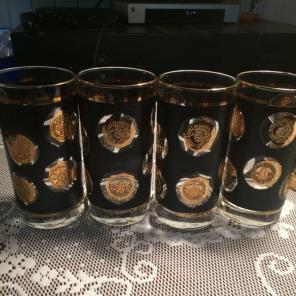MCM Libby "coin" Barware Glasses