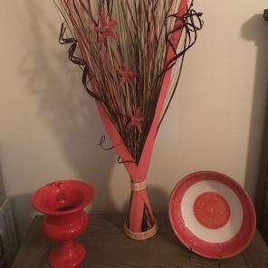 Coral Home Decor Accents