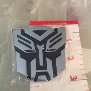 Big Transformer Car Emblem almost 3"