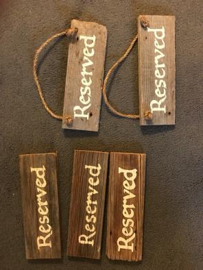 Reserved Signs