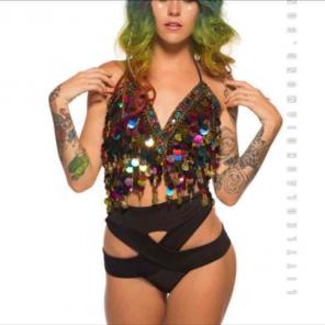 Gypsy coin halter
