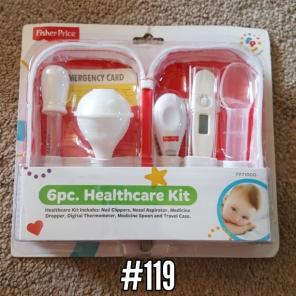 Fisher Price 6 pc healthcare kit