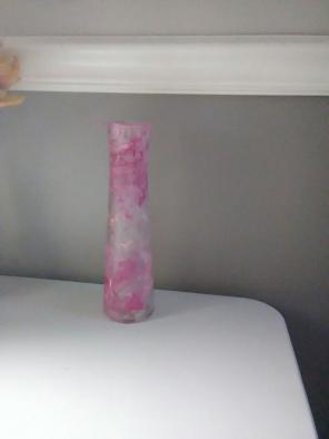 Marbled vase