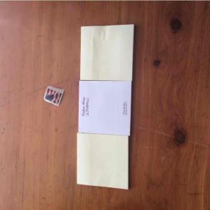 Sticky Notes and One US Stamp