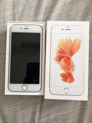 unlocked Rose Gold 64GB Iphone 6S