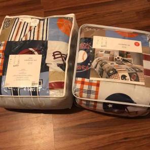 New Two set of twin comforters