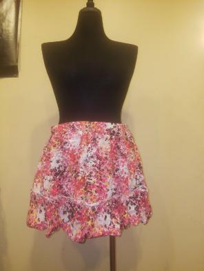 Flower peseant skirt