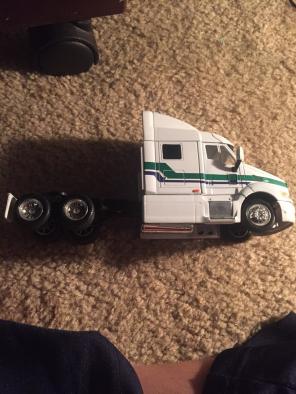 White Toy Truck