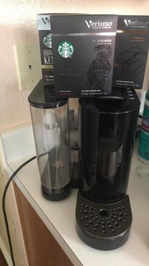 Verisimo Coffee Maker And Coffee Pods