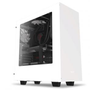 NZXT S340 Case in Matte White