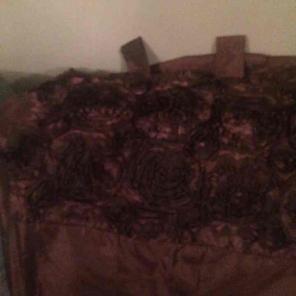 New brown drapes