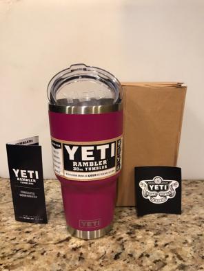 DURACOAT YETI Rambler 30 oz •DK PINK•