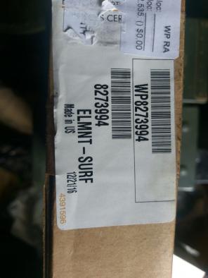 Whirlpool cooktop element WP8273994