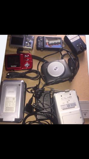 Cameras GPS Palm Pilot Clie Sony Bundle