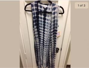 Tye Dyed Lularoe Joy, NWT