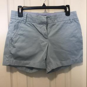 Dusty Blue JCrew Chino Shorts