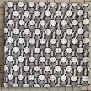Cotton polka dot fabric
