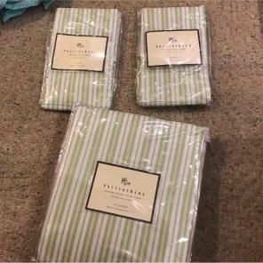 Pottery barn bed sheet
