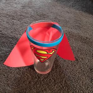 Superman Glass