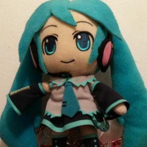 Anime - Hatsune Miku Plush Doll ( new )