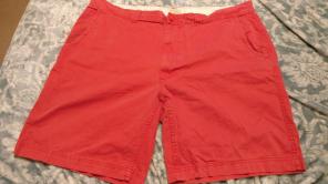 St John's Bay Red Chino Shorts