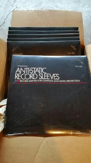 Nagaoka Anti-Static Record Sleeves