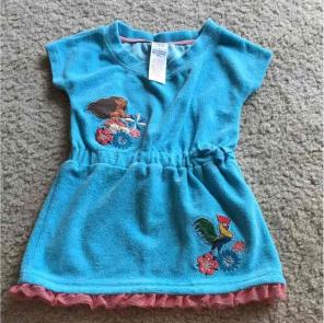 Moana Cover Up Size 3 toddler