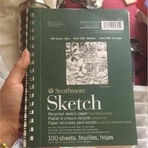 Strathmore Sketchbook BARELY used!