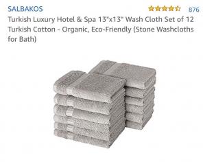 New Washcloths