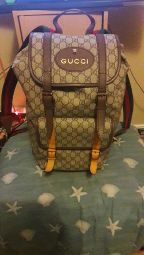 Gucci Soft GG Supreme backpack
