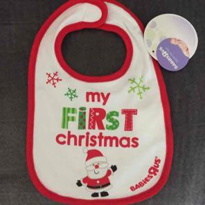 Infant Christmas bib