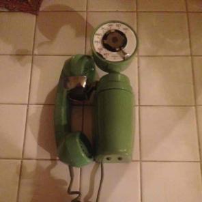 Vintage rotary phone