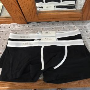 MLK MEN's 2 Pairs Of Brief Medium