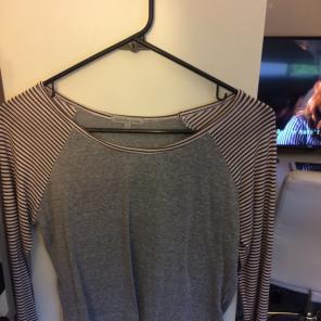 baseball T crop top