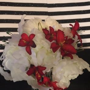 3 Red Bouquets & Boutonnières