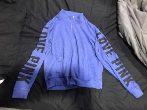 Victoria's Secret Pink Half Zip