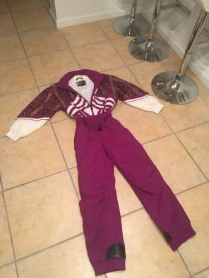 Vintage tyrolia skiwear ski suit