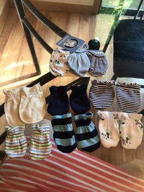 9pairs Of Baby Mittens