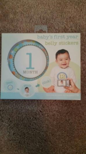 Monthly Belly Stickers for Baby Boy
