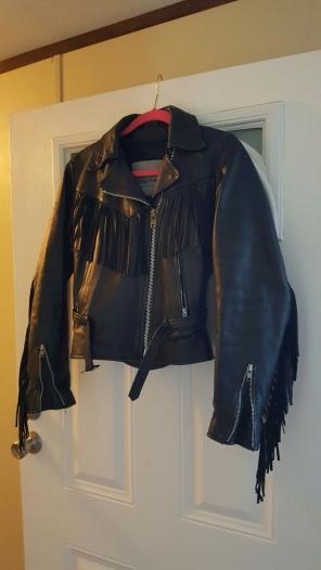 Leather jacket