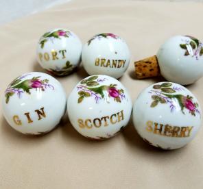 Liquor Bottle Cork Stoppers Vintage