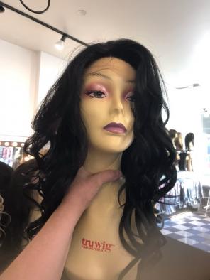 Deep Wave Swisslace Lacefront Wig Long