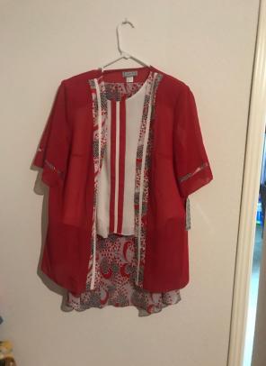 NWT 3 Piece Outfit Women XXL