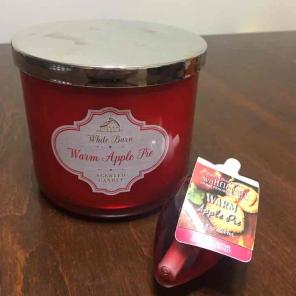 Warm Apple Pie Candle & Wallflower